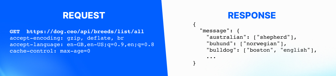 HTTP/1.1 request/response example